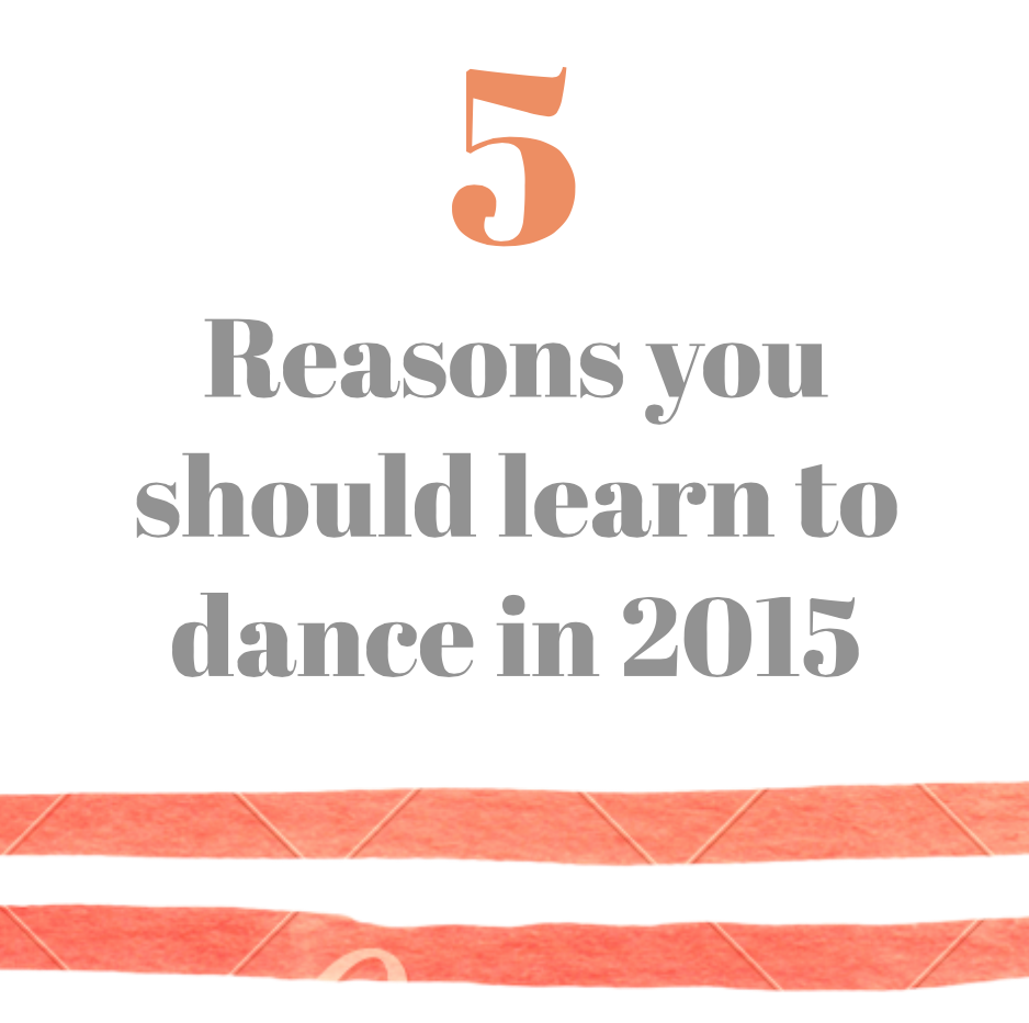 5 Reasons you should start dancing in 2017